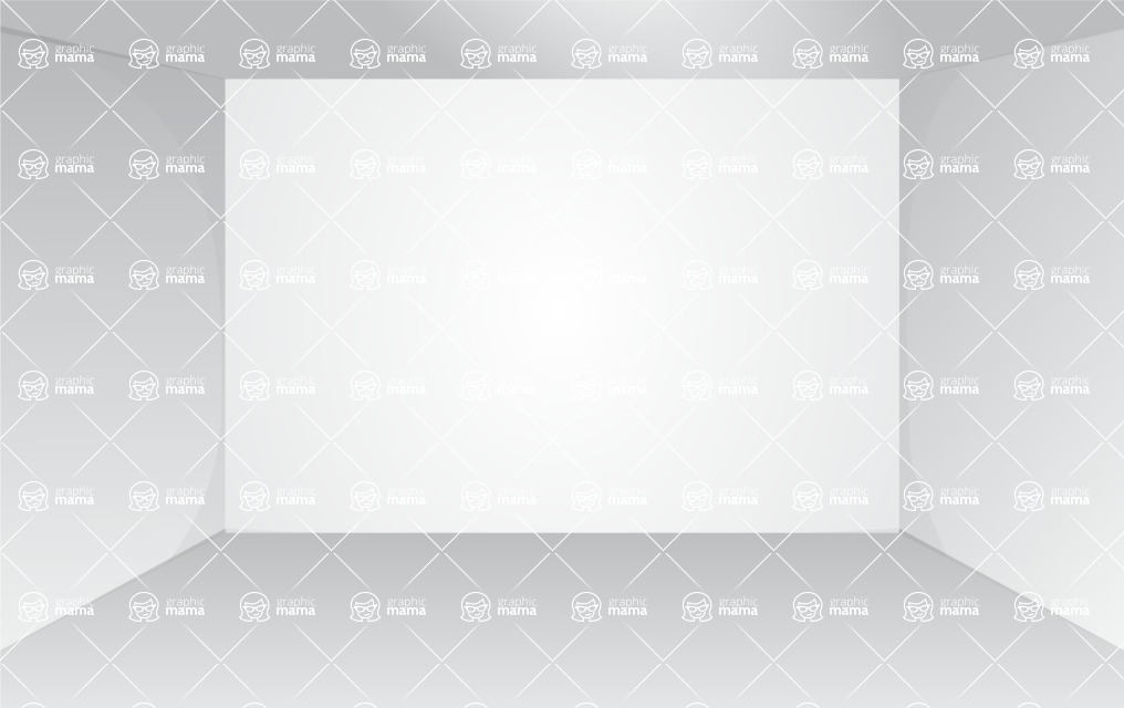 Room Backgrounds Vector Collection - Monochrome Vector White Room Background